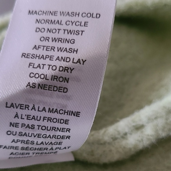 TAHARI WOMEN SWEATER SIZE XS MINT GREEN - Picture 5 of 5